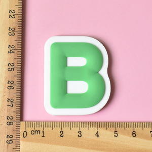Autocollant magnétique pour réfrigérateur en PVC, 26 lettres, style Art Déco, créatif, souple, léger, pour l'éducation précoce des enfants, vente en gros - Product Image 4