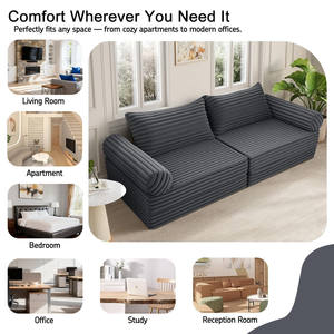 Nuevo Sofá Cama Extensible Portátil para Sala de Estar 2026, Diseño Comprimido al Vacío, Montaje sin Herramientas, Pedido Mínimo Bajo - Product Image 5