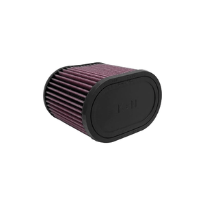 Filtro de Aire Ovalado Recto Reutilizable de Alto Flujo RU-1500 para Motocicletas de 650-900cc y ATV Medianos con 1 Año de Garantía - Product Image 1