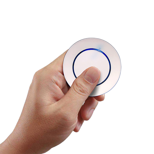 433MHz Wireless Learning Code Chip Remote Control Panic Button for SOS Home Doorbell Burglar Alarm System