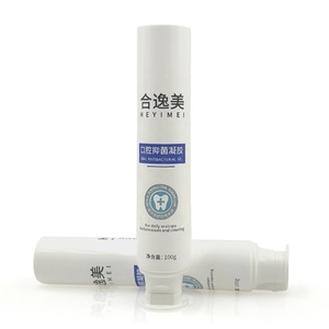 Hot Sale Offset Printing Logo Customized <b>Plastic</b> Cosmetic Squeeze Empty <b>Tube</b> For Toothpaste Packaging with Flip Top Cap - Product Image 4