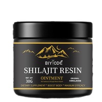 Pommade de résine de Shilajit en stock 30g & 50g – Supplément minéral transfrontalier le plus vendu pour adultes, pour une meilleure densité osseuse