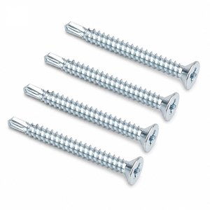 Saitong Hardware – Vis CSK en acier au carbone zingué bleu et blanc certifiées TUV pour solutions de fabrication de tôles – Vente en gros directe usine - Product Image 1