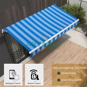 Toldo Retráctil Eléctrico <span class=keywords><strong>de</strong></span> Alta Resistencia con Marco <span class=keywords><strong>de</strong></span> Aluminio Resistente al Viento, Directo <span class=keywords><strong>de</strong></span> Fábrica, para Villas y Restaurantes - Product Image 3
