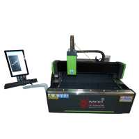 Máquina de Corte Láser de Fibra CNC 1530 para Chapa Metálica, Acero Inoxidable y Acero al Carbono