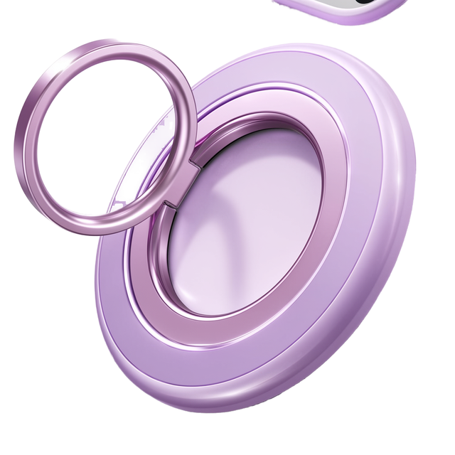 Magnetic Phone Grip 360 Rotating Two-Sided Magnet Ultra-Stable Hold Compatible for iphone 17 16 15 Pro Max