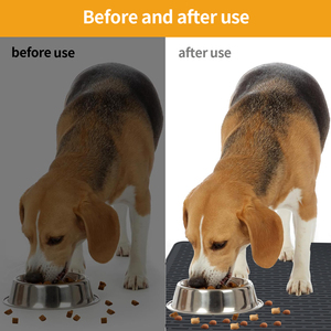 Silicone pet meal <b>mat</b> for cat bowls anti-slip and spill-proof <b>large</b>-sized cat meal <b>mat</b> easy-to-clean dog meal <b>mats</b> feeding <b>mat</b> - Product Image 4