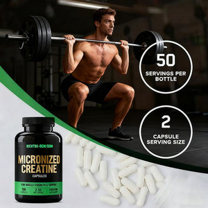Suplemen Kapsul <span class=keywords><strong>Creatine</strong></span> Monohydrate Mikronisasi Label Pribadi OEM, Ramah Keto - Product Image 3