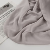 Tissu de doublure en polyester plissé à la main, satin froissé, mousseline, pour sari Shayla, respirant, non conducteur, 150 cm