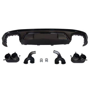 缺少奥迪Q5 2018-2020的带尖端的可选SQ5后扩散器 - Product Image 2