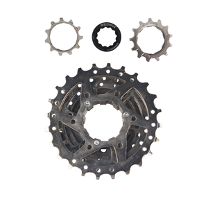 <span class=keywords><strong>Cassette</strong></span> de vélo de route Redvan 7 vitesses 11-24T en acier nickelé argenté haute résistance pour une sécurité accrue - Product Image 6