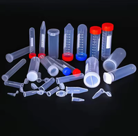 Tube de Centrifugation Stérile de Laboratoire 50ml, Fond Conique en PP, pour Prélèvement Sanguin, Noir Bleu, Prix Bas, Garantie 1 An