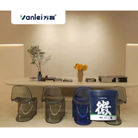 Vanlei New Trend Micro Ciment Set Kit de revêtement liquide pour mur/sol Maison Peinture Décoration