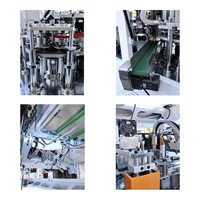Machine à fabriquer des gobelets en papier jetables avec garantie de 2 ans, 1,5-16 oz, machine à gobelets en papier entièrement automatique, 100 pièces/min, machine à gobelets à café