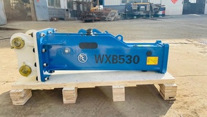 Romper rocas martillo <span class=keywords><strong>Mini</strong></span> cincel hidráulico silencio martillo rompedor para excavadora de piezas técnicas vídeo de ventas de apoyo a la energía - Product Image 4
