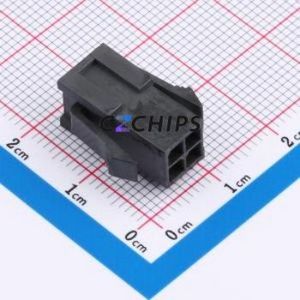 WAFER-MX3.0-04PJK-MB Housing (Wire-to-Board / Wire-to-Wire) P=3.03mm Connector 2x2P 3.03mm Micro-Fit (MX 3.0) 3.03mm - Product Image 2