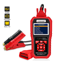 Nuevo KONNWEI KW890 12V, Analizador de Batería OBD2 para Auto, Herramienta de Diagnóstico Automotriz, Comprobador de Batería 3 en 1, Escáner OBDII, Lector de Códigos