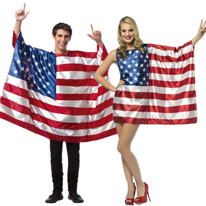 Disfraces del Día de la <span class=keywords><strong>Independencia</strong></span> Americana, Ropa de Esponja, Disfraces de Halloween para Adultos, Venta al por Mayor de Fábrica - Product Image 1