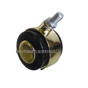 Roulettes pivotantes Eugene 50 mm en alliage doré, silencieuses et résistantes à l'usure pour meubles - Product Image 5