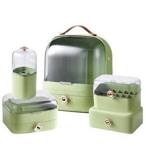 Boîte de rangement cosmétique JL1010173 avec tiroirs, grande capacité, organiseur de maquillage pour coiffeuse, table de maquillage, rangement de bureau - Product Image 2