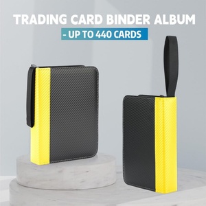 Wholesale Factory Durable 4 Pocket Custom Trading <b>Card</b> Pokemoned Binder With <b>Embossed</b> logo - Product Image 4