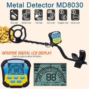 2022 Novo para MD8030 Profissional Underground Metal <span class=keywords><strong>Detector</strong></span> <span class=keywords><strong>4</strong></span> Modo Ouro 1-150cm Detecção 10 Polegada Impermeável Pesquisa Bobina - Product Image 3