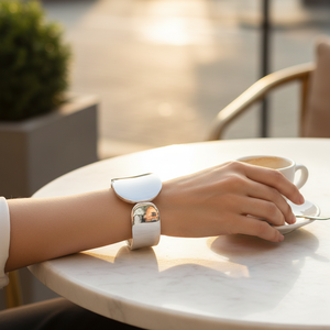 Gold Plated Hinged Fine <b>Bangle</b> <b>Bracelets</b> - Product Image 3