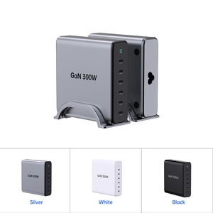 Chargeur multiport Tommox GaN 300W 6C, station de charge rapide USB-C pour ordinateur portable, chargeurs rapides de type C pour Macbook, Ipad, <span class=keywords><strong>Ipone</strong></span> - Product Image 2