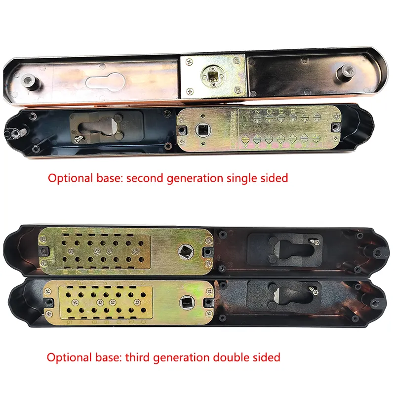 Cerradura de puerta de cobre de aluminio Cerradura DE SEGURIDAD Cerradura de combinación mecánica de jardín Código de cambio de cerradura