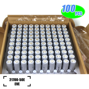 Batterie <span class=keywords><strong>Lithium</strong></span>-Ion Cylindrique EVE INR21700 50E 5000 mAh 3,65 V 3C 3,7 V 2000 mAh pour Vélo Électrique, Drone et Outil Électrique - Product Image 2