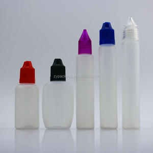 30ml 1oz rõ ràng Trắng nhựa phẳng chai nhỏ giọt, hình bầu dục nhựa bóp chai nhỏ giọt với childproof ống nhỏ giọt - Product Image 5