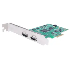 Dropshipping 1080P 60fps HD UVC PCI-E 그래버 Win Mac Linux 라이브 스트리밍 바이 패스 HDMI 레코더 PCIE 비디오 캡처 카드