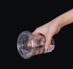 Vasos Desechables de PP Grueso para Bebidas Frías, Aptos para Alimentos, con Impresión de Logotipo Personalizado, para Bebidas para Llevar, Catering y Contenedores de Bebidas - Product Image 2