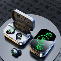 Écouteurs sans fil OEM YD03, double écouteur, affichage numérique, boîtier de charge, écouteurs de jeu TWS, écouteurs Bluetooth cool pour jeux