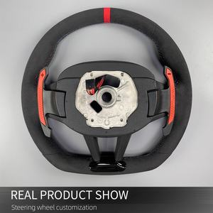 Accesorios Interiores de Coche de Fibra de Carbono Personalizados para <span class=keywords><strong>BMW</strong></span>, Volante Estilo LCI Compatible con G05 G20 G30 G2X G3X G8X F9X 2018-2024 - Product Image 5