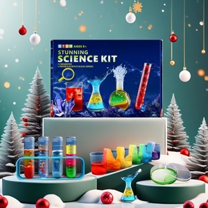 Kit scientifique d'expériences 200 + pour enfants, idées de cadeaux d'anniversaire de Noël Cool Boy, ensemble de <span class=keywords><strong>chimie</strong></span> et de <span class=keywords><strong>physique</strong></span>, jouets STEM pour garçons et filles - Product Image 1