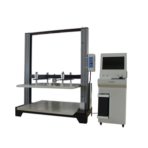 Điện tử cường độ nén <span class=keywords><strong>Tester</strong></span> máy 1 năm IP65 bảo vệ 220V cho đóng gói container sóng hộp carton - Product Image 2