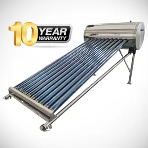 Sistema caliente del calentador de agua solar sin presión 80L 100L 200L del proveedor del OEM del ODM
