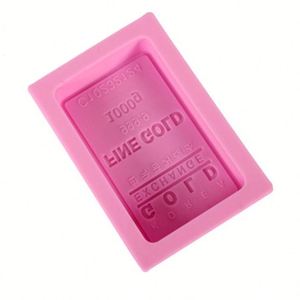 Moule à savon rectangulaire personnalisé avec logo, outil DIY pour la cuisine, la pâtisserie, le fromage, moule à gâteau en silicone, bougie OEM/ODM - Product Image 3