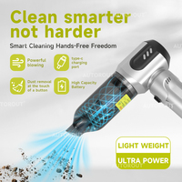 Aspirateur de voiture portable rechargeable 6000 mAh, 18000 Pa, aspirateur à main pour sièges de voiture, tapis de sol, poils d'animaux
