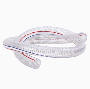<span class=keywords><strong>Tuyau</strong></span> flexible renforcé en fil <span class=keywords><strong>d</strong></span>'acier PVC, <span class=keywords><strong>tuyau</strong></span> <span class=keywords><strong>d</strong></span>'<span class=keywords><strong>aspiration</strong></span> pour eau et huile, <span class=keywords><strong>tuyau</strong></span> en PVC à ressort <span class=keywords><strong>spiralé</strong></span>, disponible en plusieurs tailles, directement de l'usine - Product Image 2