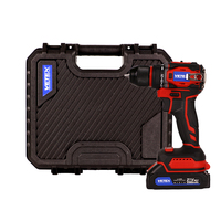 Perceuse électrique sans fil à percussion 21V 2Ah Li-ion avec mandrin auto-serrant, prix de gros OEM usine