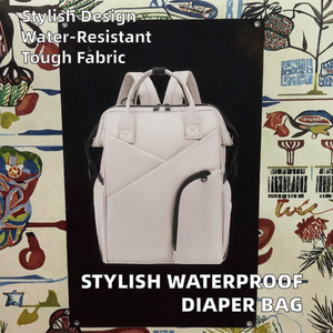 Tiện Dụng Xách Tay Bé Ăn Tã Ba Lô Du Lịch Không Thấm Nước Xe Đẩy Túi Thời Trang Oxford Polyester Mẹ Túi Tất Cả Các Mùa - Product Image 3
