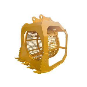 Mini Graafmachine Apparatuur Skid Stuur Screening Emmer Shredder Uitrusting Met Kerncomponenten Bouwmachines Hulpstukken - Product Image 1