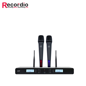 UHF hai kênh không dây Microphone Karaoke Microphone - Product Image 3