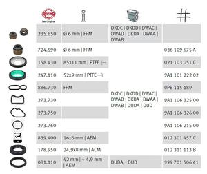 06F103383G OEM прокладка головки цилиндров двигателя 06F103383G для Audi Seat Skoda VW <span class=keywords><strong>2</strong></span>,0 T cccza CDLC - Product Image 4
