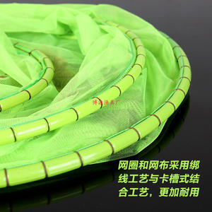 หัวตาข่ายดักปลาแบบพับได้ นาโนคาร์บอน EVA อุปกรณ์ตกปลาสำหรับนักตกปลา ผลิตในจีน - Product Image 1