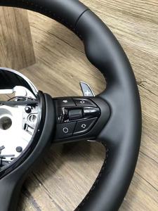 <span class=keywords><strong>Volant</strong></span> en cuir pleine fleur style <span class=keywords><strong>M</strong></span> Sport, antidérapant, pour modification de voiture, compatible avec <span class=keywords><strong>BMW</strong></span> X1 X2 X3 F30 F10 F21 F22 F15 F16 F45 - Product Image 5