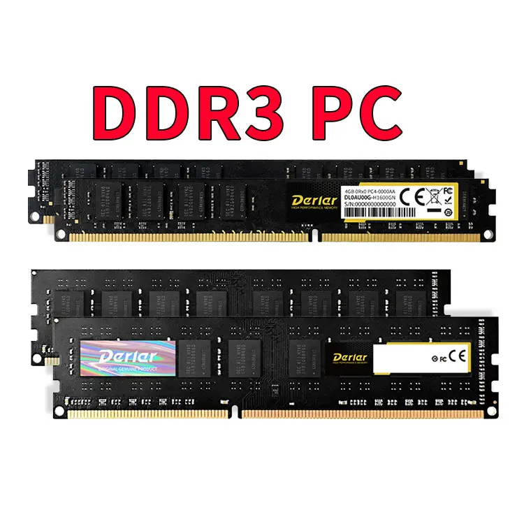 Ram Ddr3 1600mhz di alta qualità 4gb 8gb di Memoria di gioco Ram per Computer Desktop