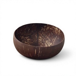 Ventes en gros de bols en coquille de noix de coco jetables faits à la main avec cuillère pour le camping - Option de logo personnalisé par Eco2go Vietnam - Product Image 6